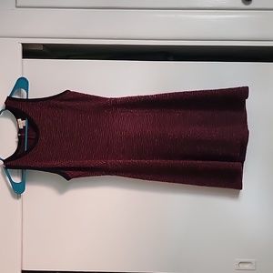 J Crew Maroon Tweed Dress